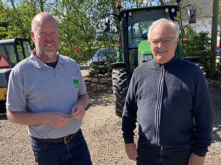 Niels Krogsgaard Otten og Claus Lyng